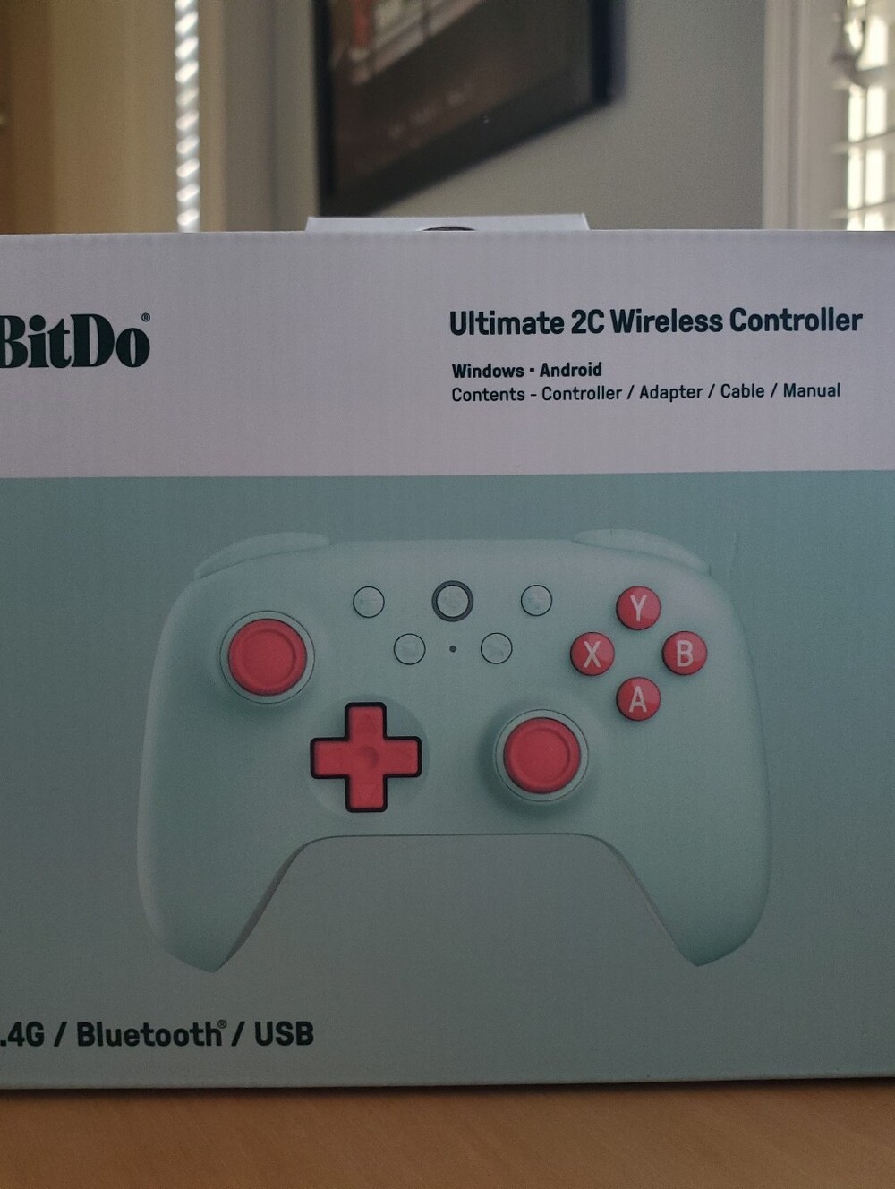8BitDo Ultimate 2C Wireless Controller Window Android Mint Color Never Used